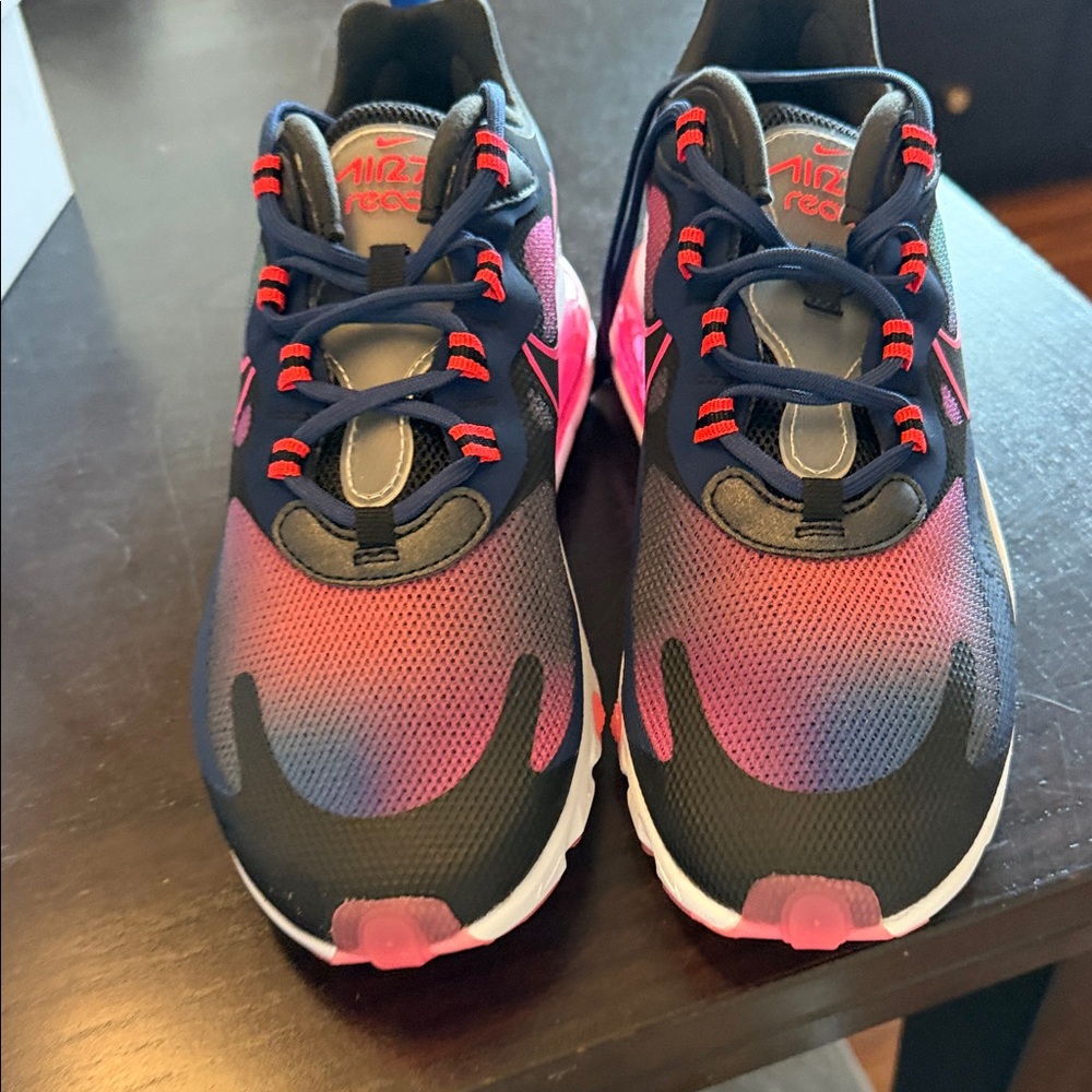 NIB Nike Women’s Air Max 270 React SE Midnight Navy Black Marine Size 8 - Picture 7 of 11